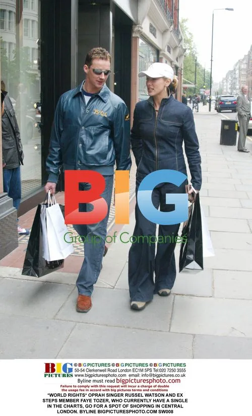 Oprah, Russel Watson, Faye Tozer go shopping in London