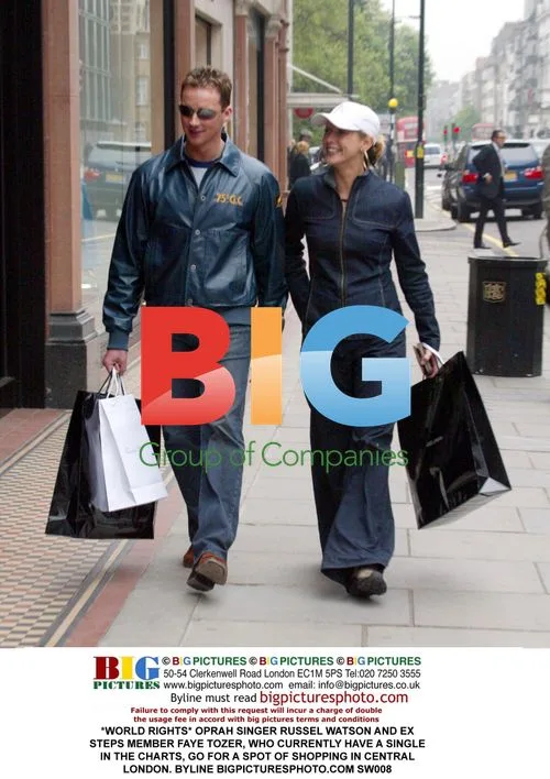 Oprah, Russel Watson and Faye Tozer go shopping