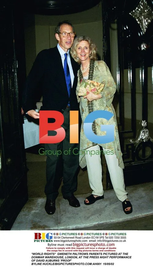 Gweneth Paltrows Parents at London Play Premiere