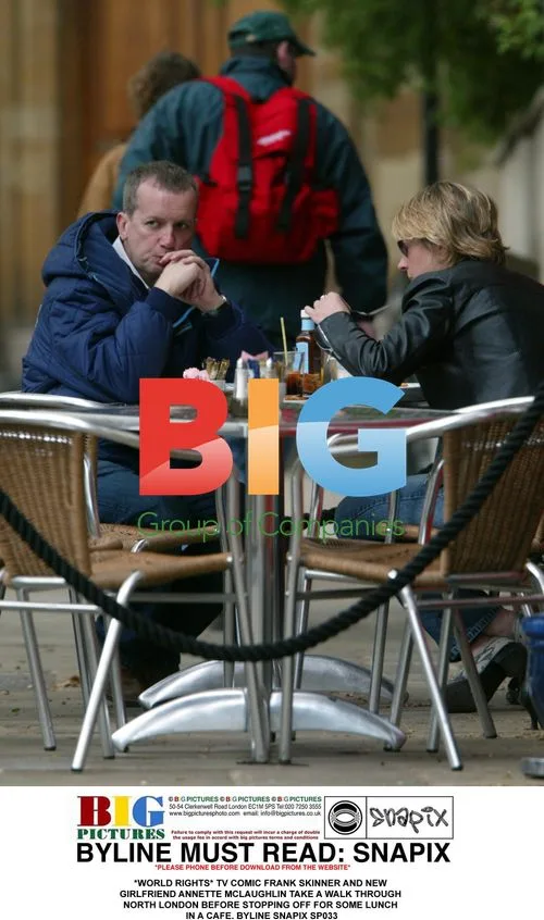 TV Comic Frank Skinner and Girlfriend Annette McLaughlin