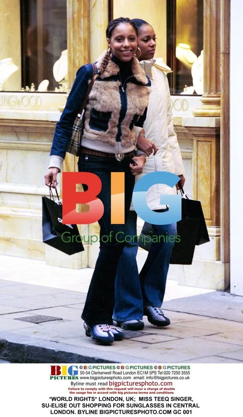 Miss Teeq Singer Su-Elise Shopping in London