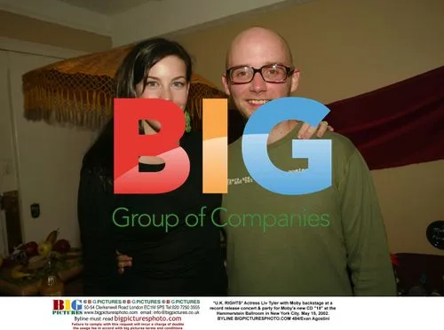 Liv Tyler and Moby at Moby's CD Release Party