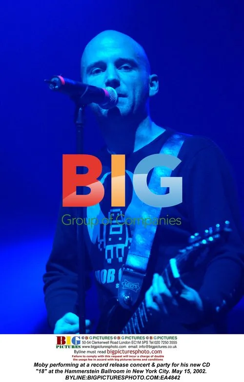 Moby Performing at '18' CD Release