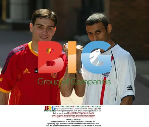 Prince Naseem Hamed MBE vs Manuel Calvo Press Conference