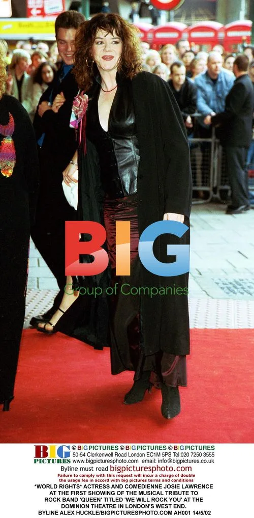 Josie Lawrence at 'We Will Rock You' premiere