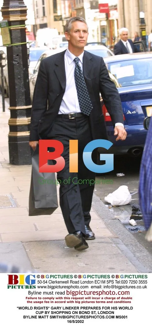 Gary Lineker Shopping on Bond St