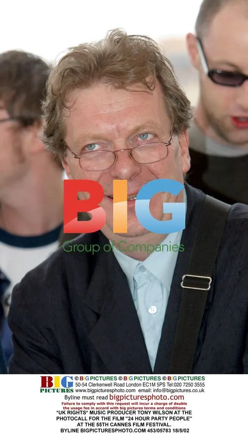 TONY WILSON AT CANNES FILM FESTIVAL