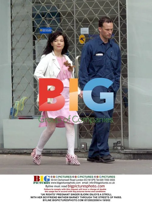 Bjork and Mathew Barney in Paris