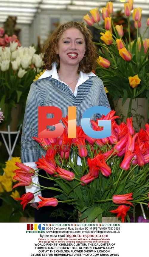Chelsea Clinton at Chelsea Flower Show