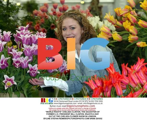 Chelsea Clinton at Chelsea Flower Show
