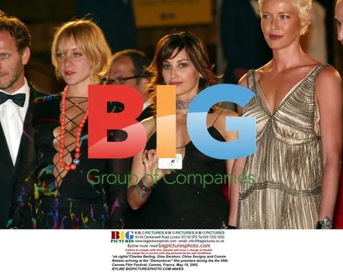 Charles Berling, Gina Gershon, Chloe Sevigny and Connie Nielsen at "Demonlover" premiere