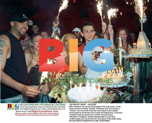 Billy Crawford's 20th Birthday Celebration in Paris