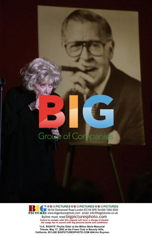 Phyllis Diller at Milton Berle Memorial