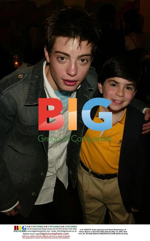 Andy Lawrence and Grant Rosenmeyer at 2002 FOX Upfronts