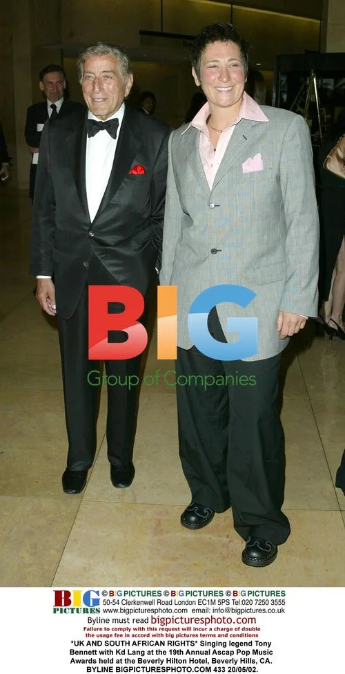 Tony Bennett and KD Lang at Ascap Awards