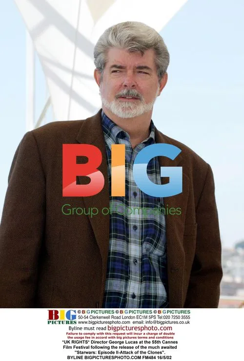 George Lucas at Cannes for "Star Wars: Episode II"
