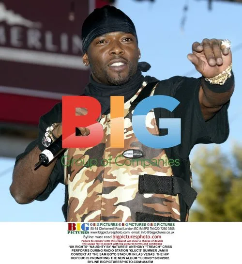 Treach of Naughty by Nature Performs