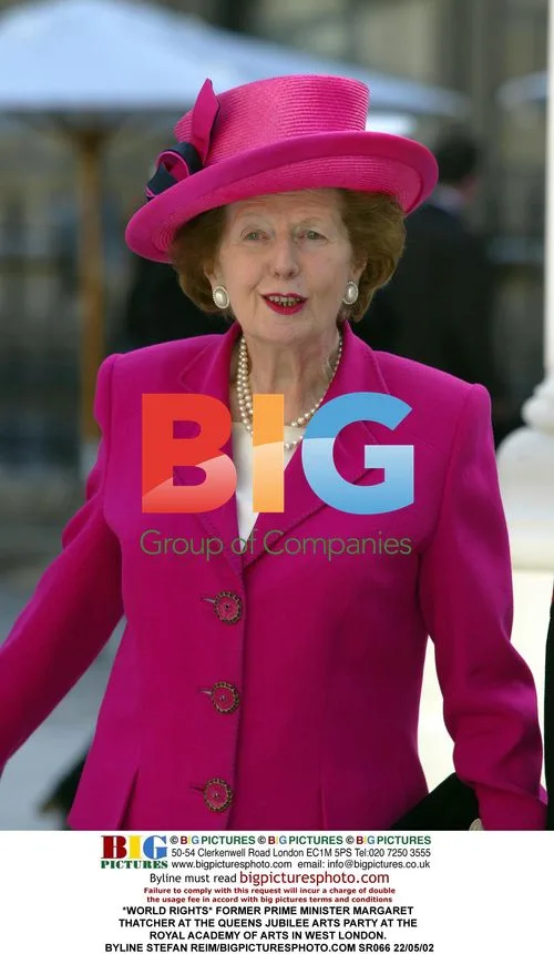Margaret Thatcher at Queen's Jubilee Arts Party