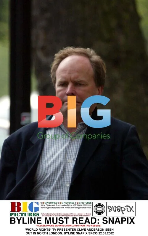 TV Presenter Clive Anderson Spotted in North London