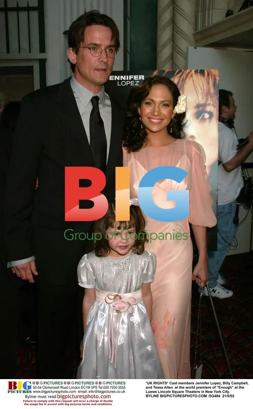 Jennifer Lopez, Billy Campbell, Tessa Allen at "Enough" Premiere