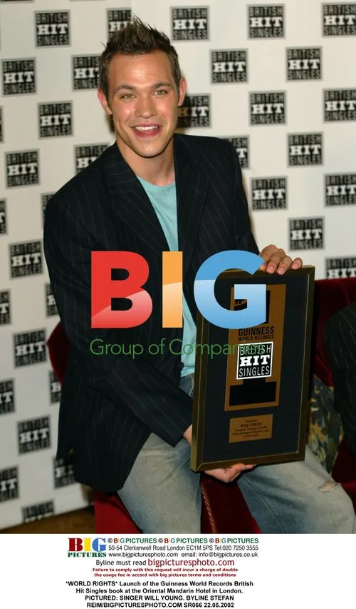Will Young at Guinness Book Launch