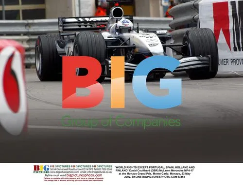 David Coulthard at 2002 Monaco Grand Prix