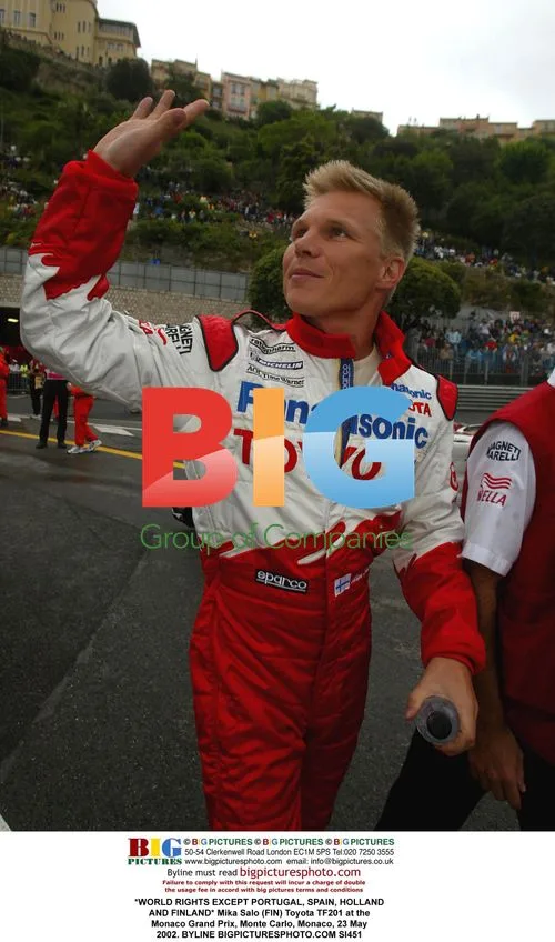 Mika Salo at the 2002 Monaco Grand Prix