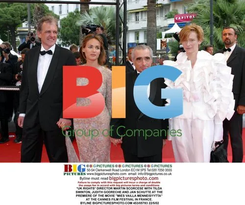 Scorsese, Swinton, Godreche & Schutte at Cannes Premiere