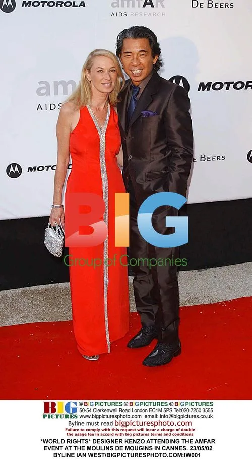 DESIGNER KENZO AT AMFAR EVENT IN CANNES