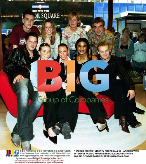 Internet Family Photocall at Harrods