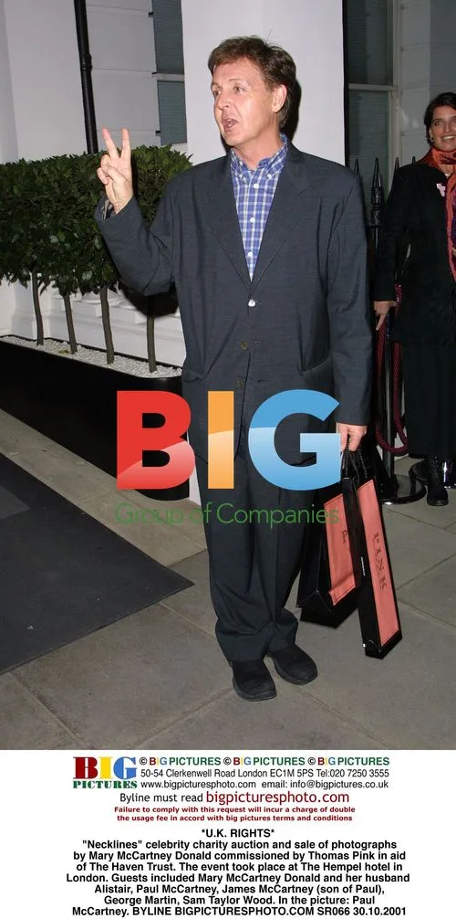 Paul McCartney at Charity Auction