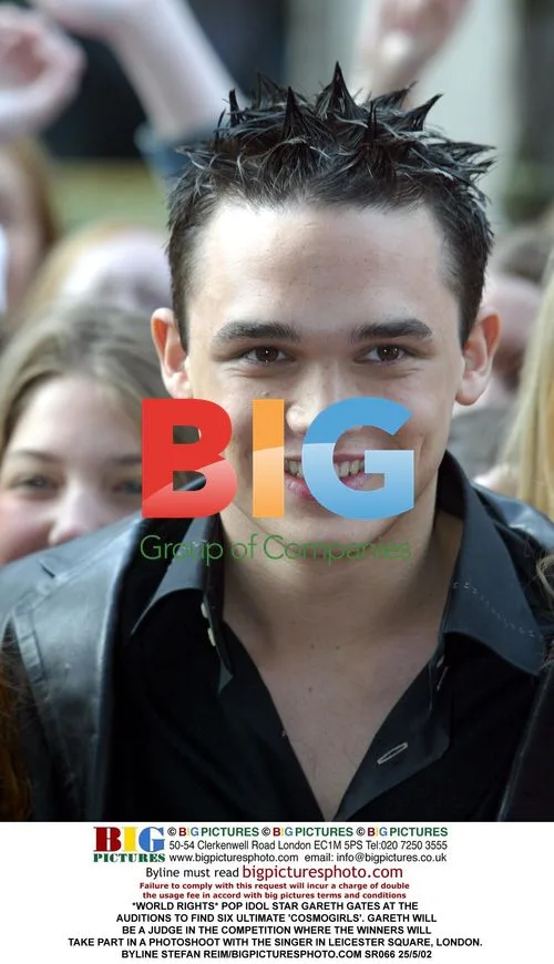 Pop Idol Star Gareth Gates at Auditions