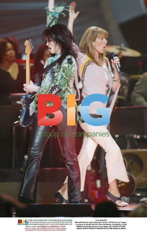 Meredith Brooks and Celine Dion at VH1 Divas Las Vegas