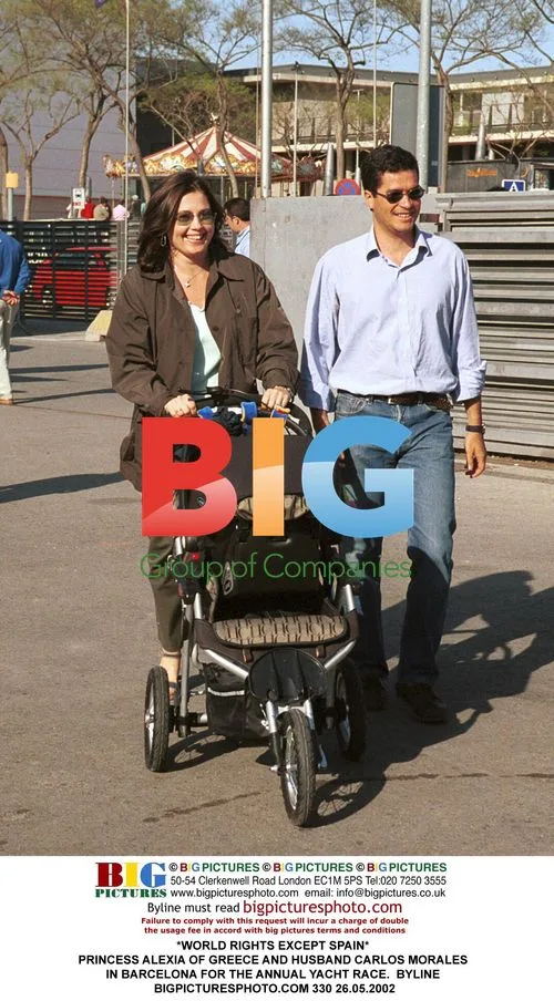 Princess Alexia and Husband in Barcelona