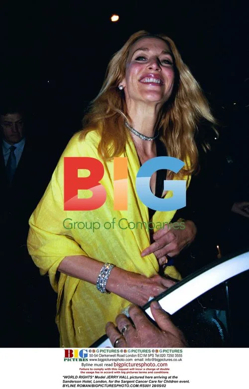 Jerry Hall at Sargent Cancer Care event