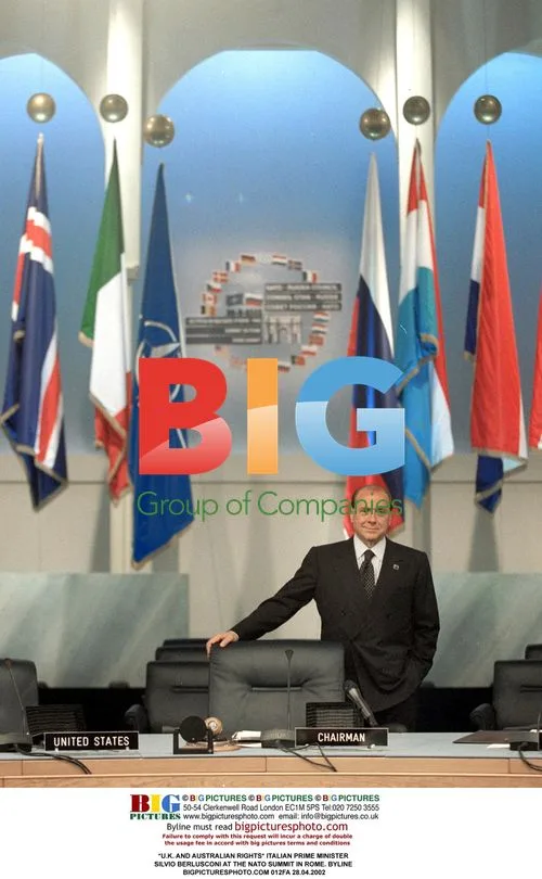 Silvio Berlusconi at NATO Summit in Rome