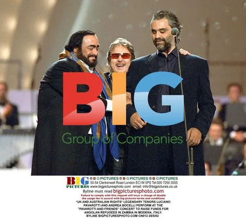 Pavarotti and Bocelli Perform in Modena