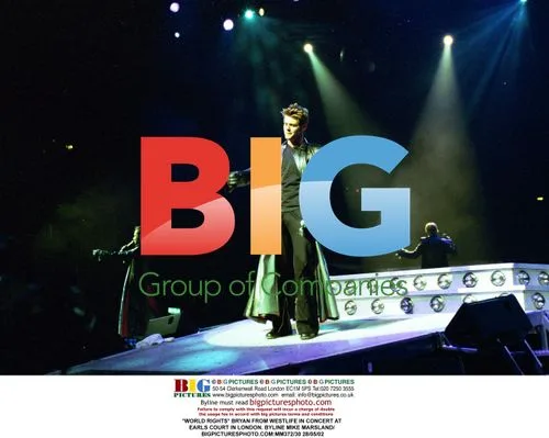 Bryan from Westlife in Concert