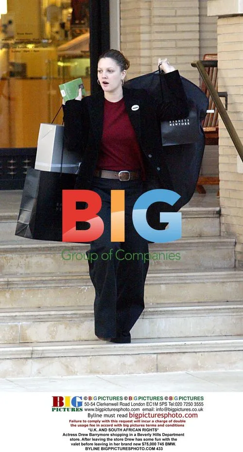 Drew Barrymore Shopping in Beverly Hills