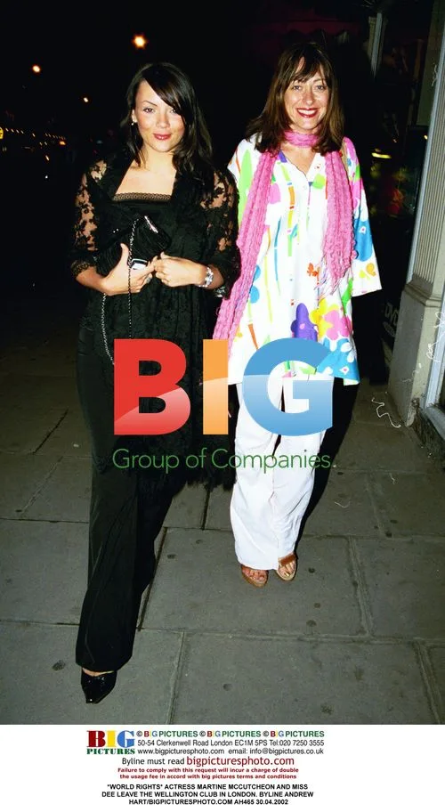 Martine McCutcheon and Miss Dee at London Club