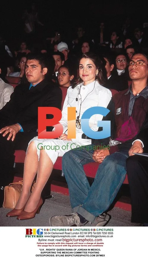 Queen Rania Supports Mexican Osteoporosis Committee