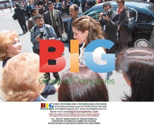 Queen Rania Supports Mexican Osteoporosis Fight