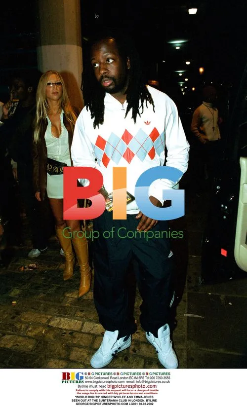 Wyclef and Emma Jones at Subterania Club