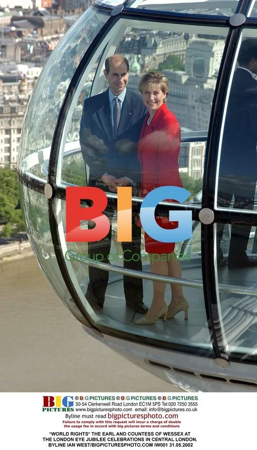 Earl and Countess of Wessex at London Eye Jubilee