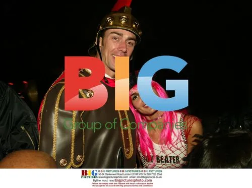 Jason Sehorn and Angie Harmon at Dolce & Gabbana's Halloween Party