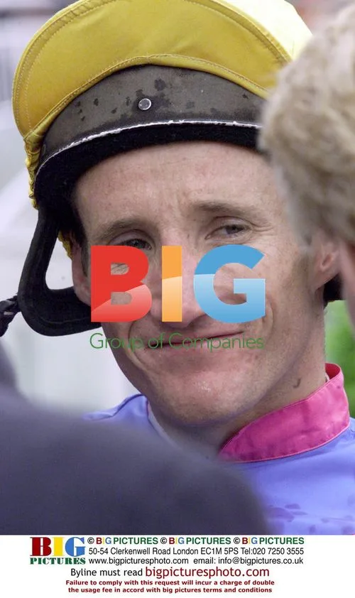 Jockey Damien Oliver at Caulfield Races