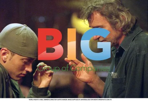 Eminem & Director Curtis Hanson on 8 Mile