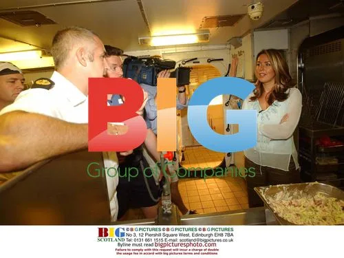 Claire Sweeney Visits HMS Argyle