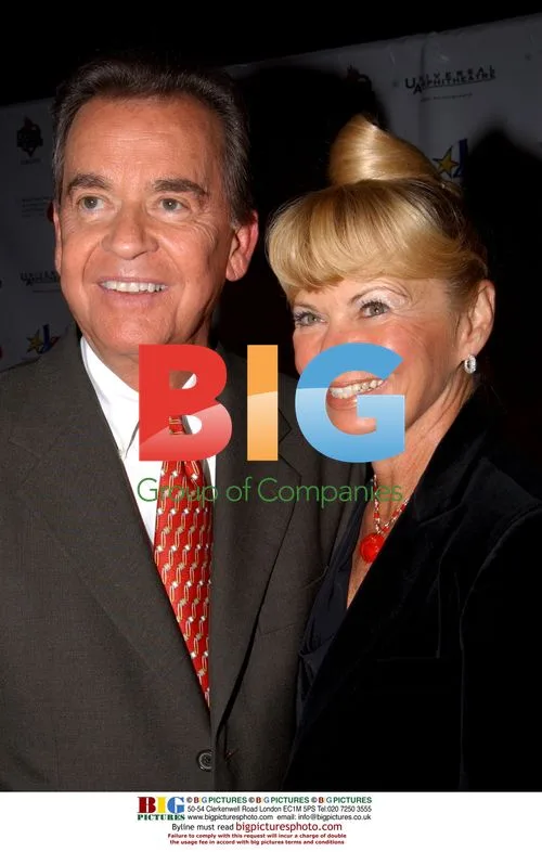 Dick Clark and wife at Neil Bogart Memorial