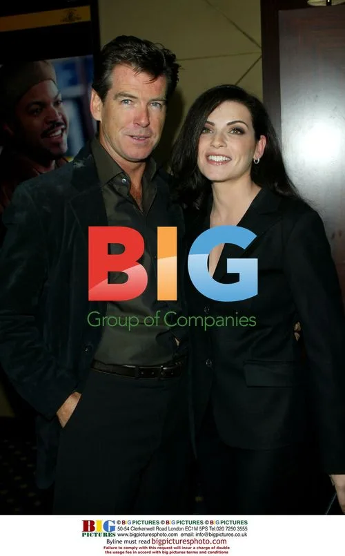 Pierce Brosnan and Julianna Margulies at "Evelyn" screening